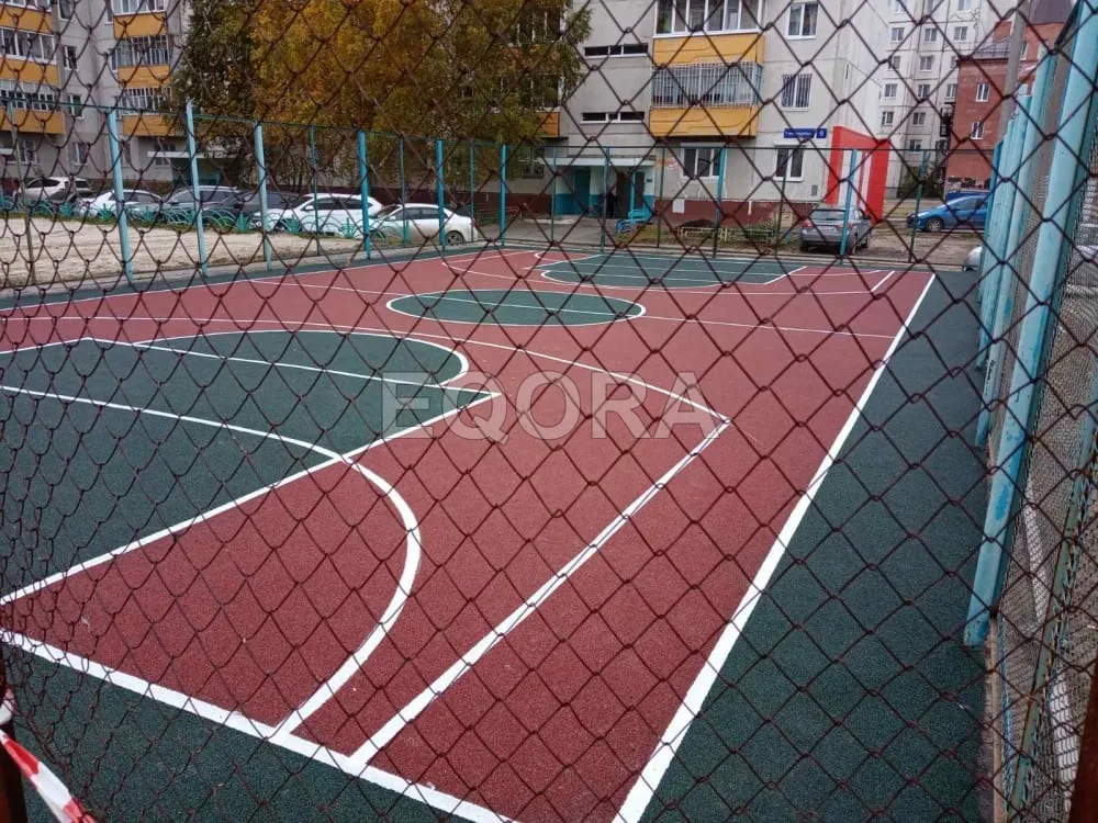 Резиновые покрытия из крошки для спортивных площадок в Видном
